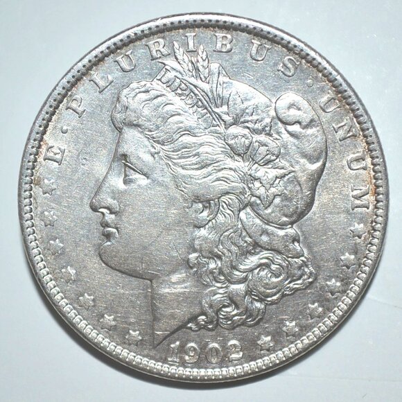 1902 Morgan Silver Dollar, # 5100 - Picture 2 of 4